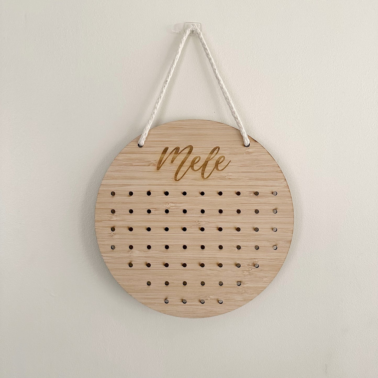 Personalised Hanging Earring Holder