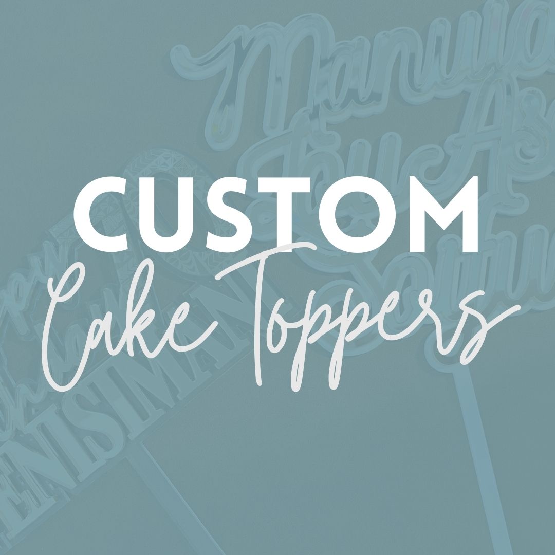 Custom Cake Toppers Auckland mamanu.co.nz