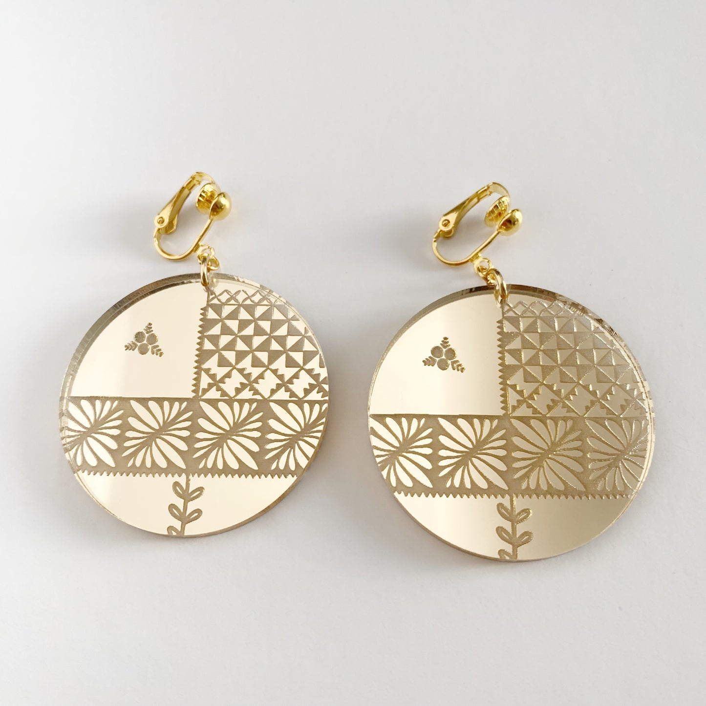 Classic Ngatu CLIP-ON Earrings