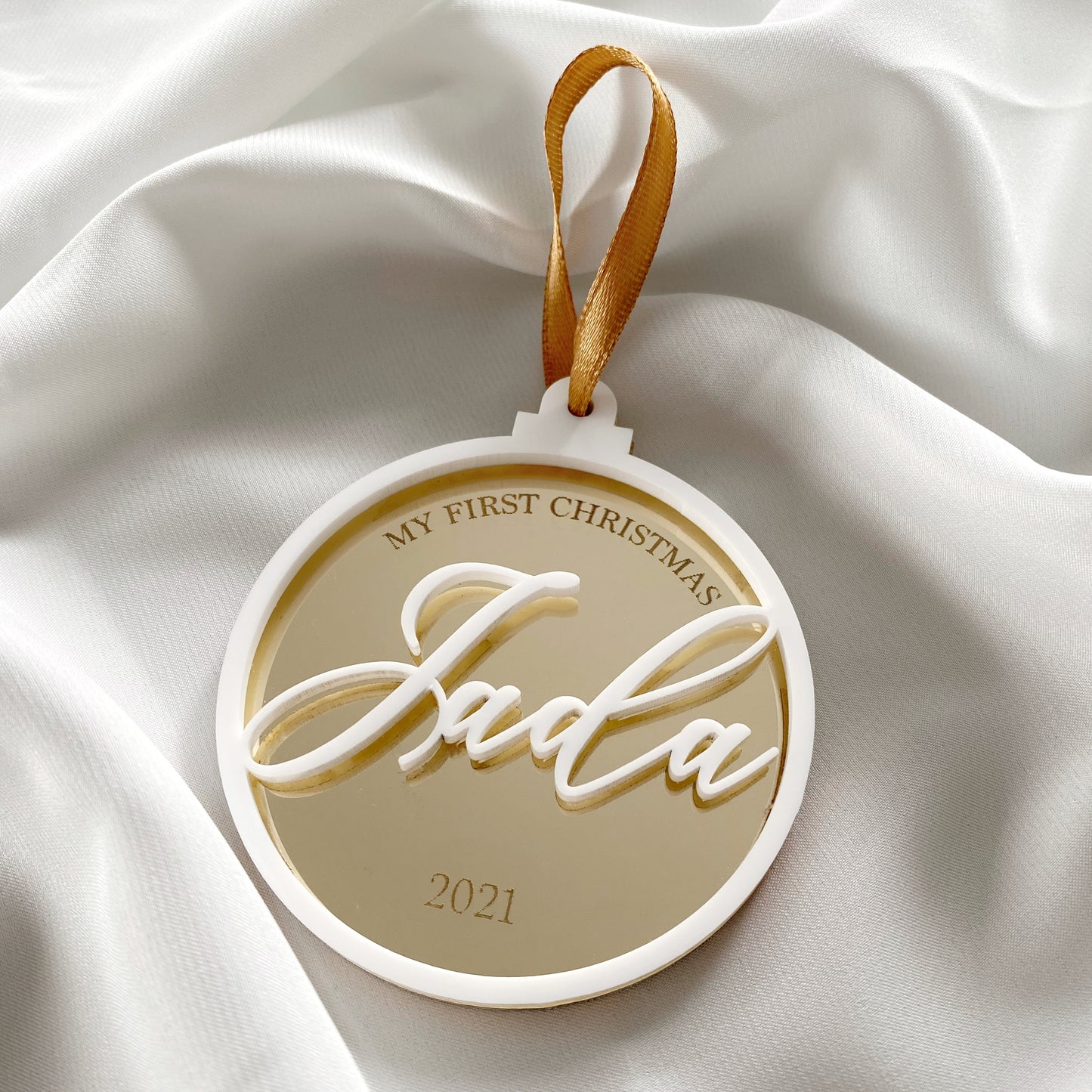 Layered "Name" Bauble