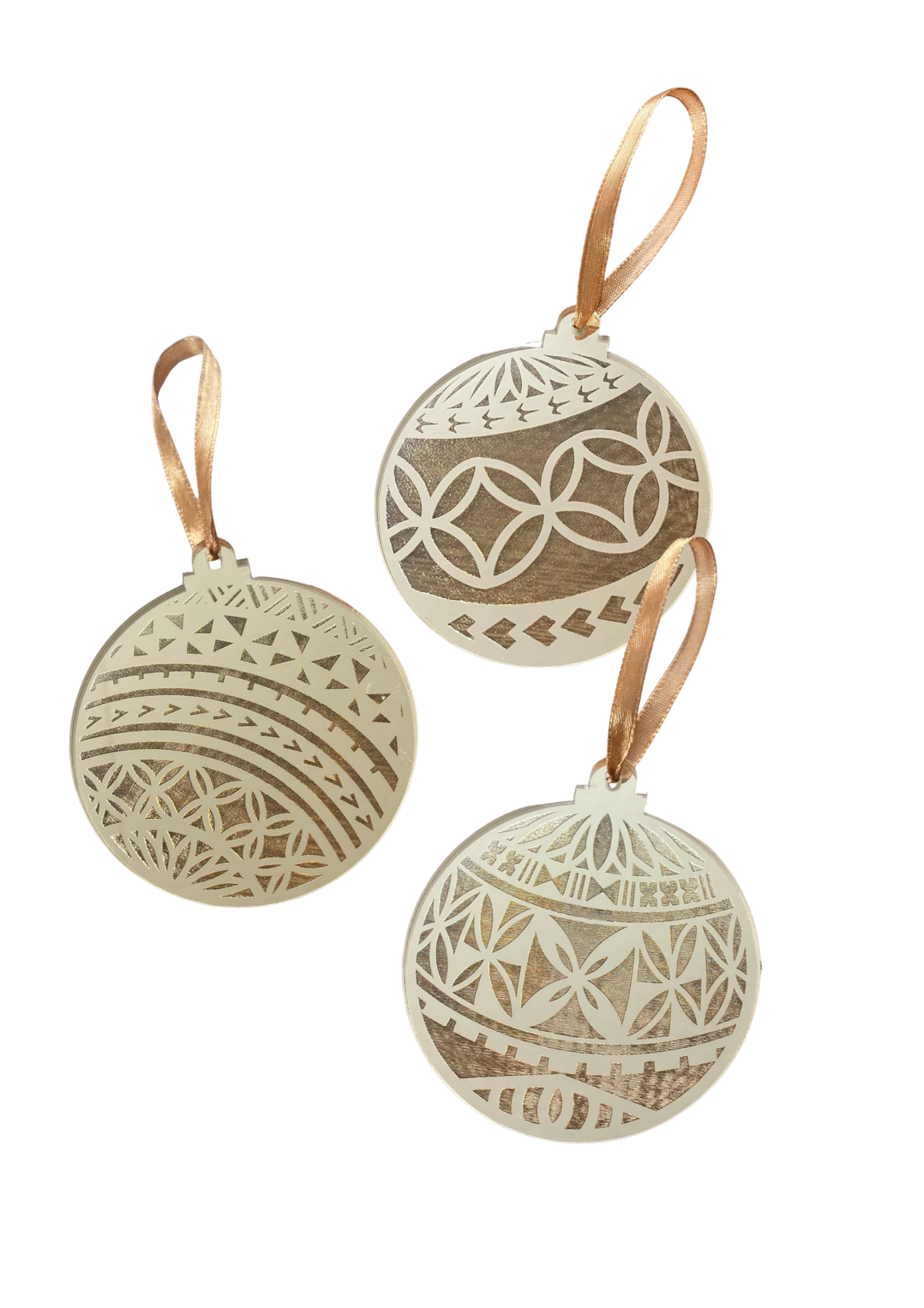 Gold Mamanu Baubles (Set of 3)
