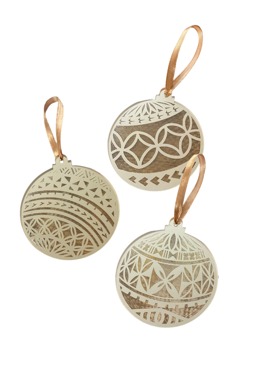 Gold Mamanu Baubles (Set of 3)