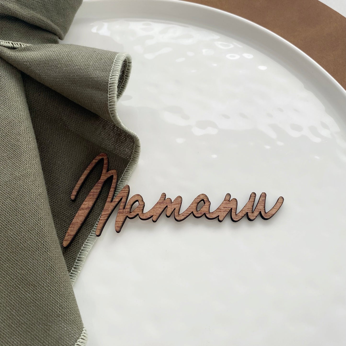 Personalised Place Settings