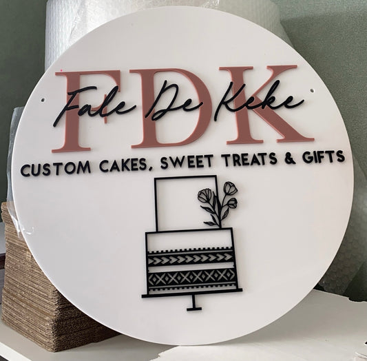 Custom Business Sign