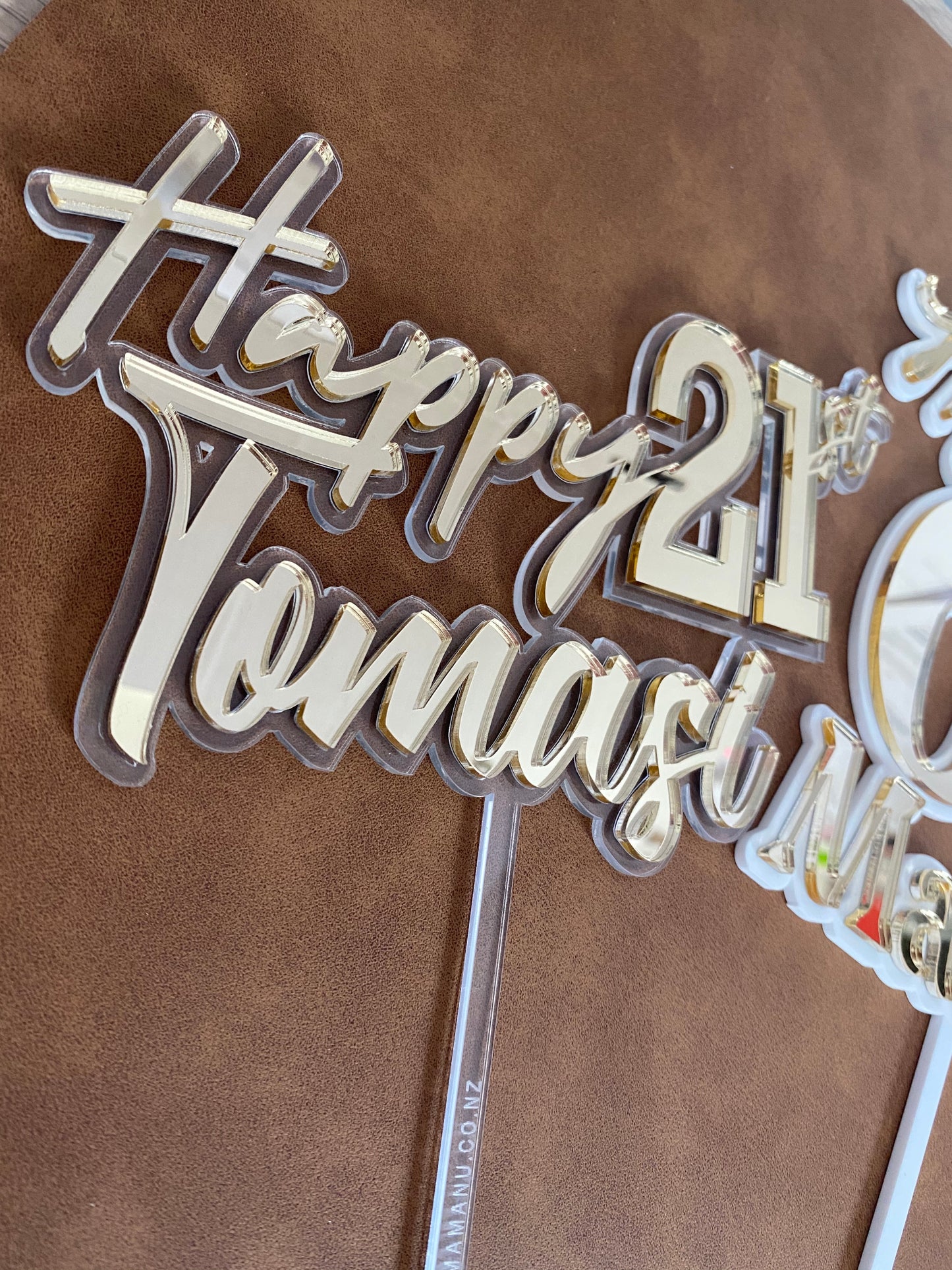 Nz Toppers Custom Cake Toppers - Auckland – mamanu.co.nz